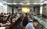 學(xué)院黨委委員、副院長王永緒為聯(lián)系系部黨員講黨課