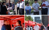 喜迎新同學｜校領(lǐng)導深入新生報到現(xiàn)場、公寓、餐廳走訪慰問新生及家長